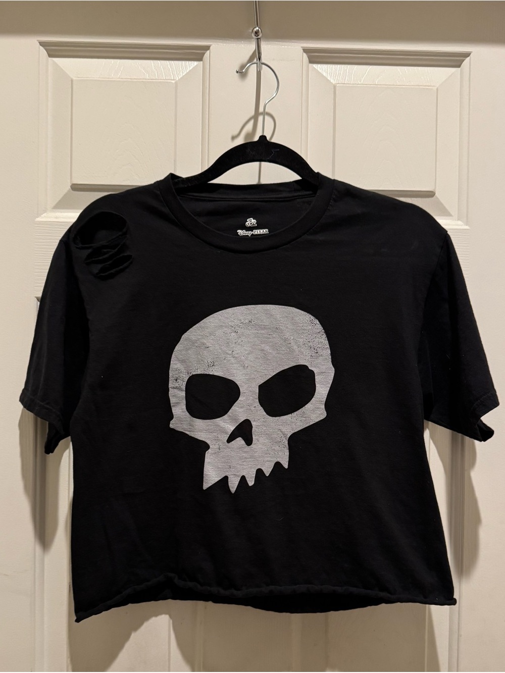 Sid Skull Cropped Top T Shirt